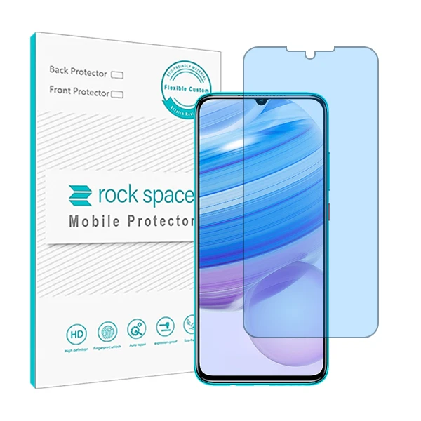 محافظ صفحه نمایش ضد اشعه آبی راک اسپیس مدل HyBLU مناسب برای گوشی موبایل شیائومی Redmi 10X Pro 5G