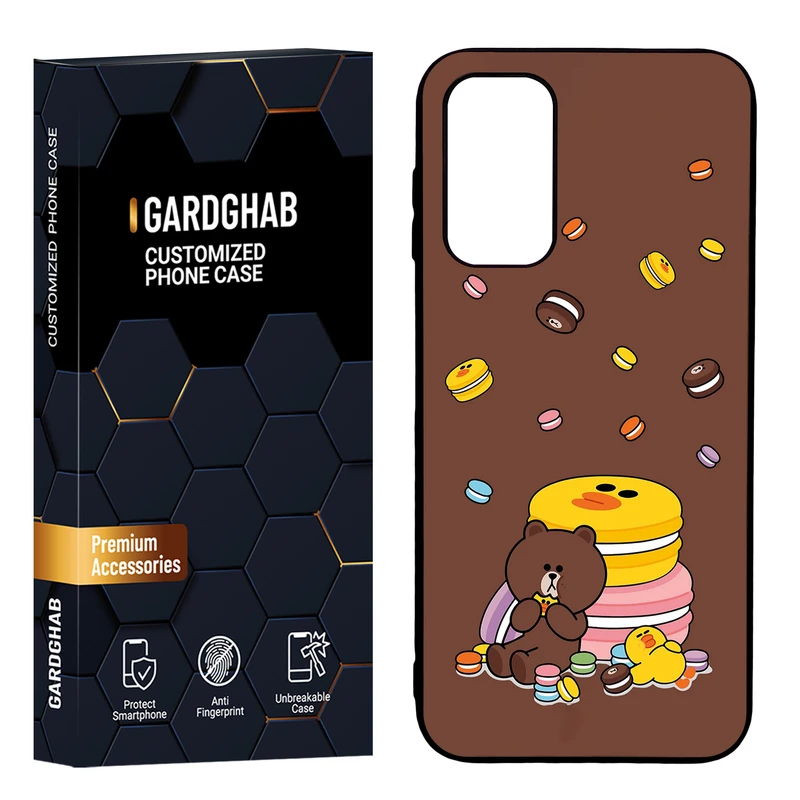 کاور گارد قاب مدل پشت گلس فانتزی مناسب برای گوشی موبایل سامسونگ Galaxy A14