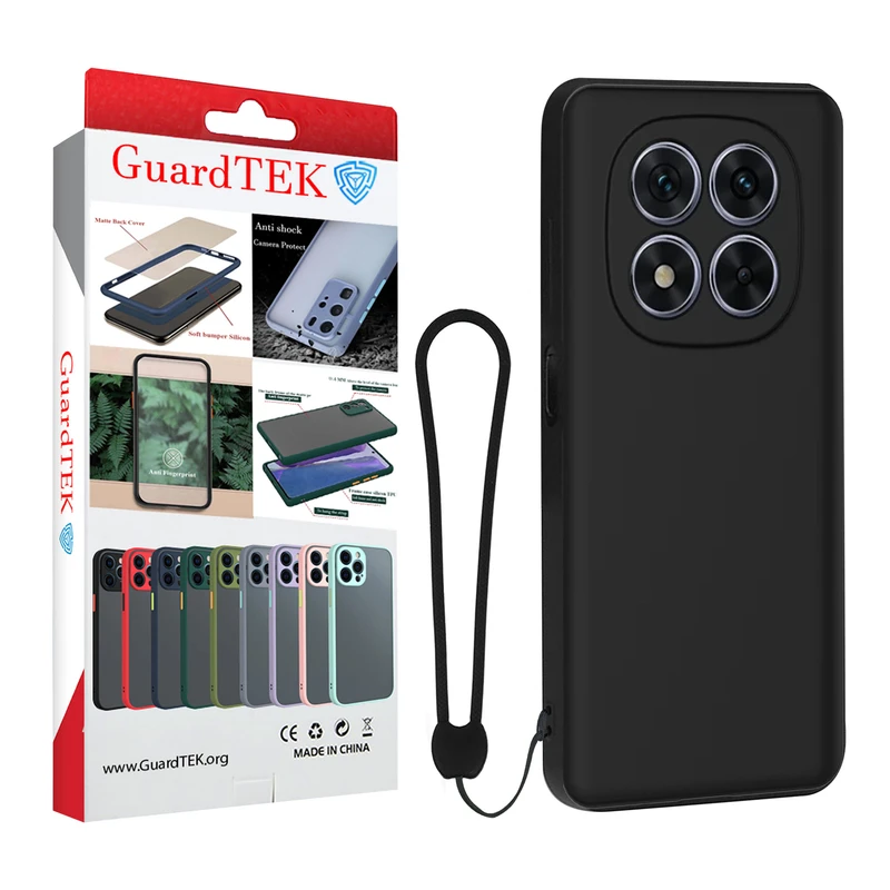 کاور گاردتک مدل Silicone Apple Strap مناسب برای گوشی موبایل شیائومی Redmi Note 14 Pro Plus به همراه بند