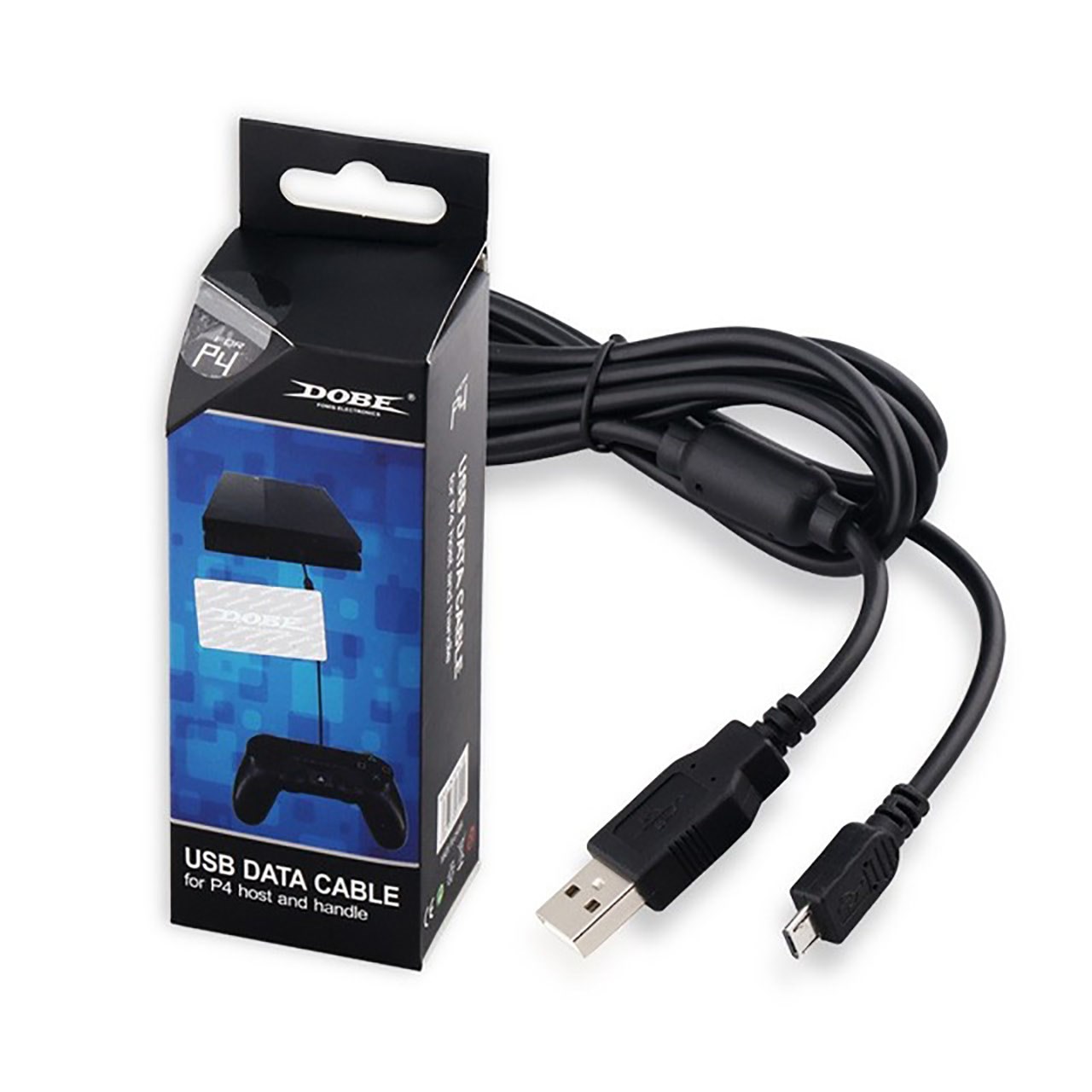 کابل تبدیل USB به microUSB دوب مخصوص شارژ دسته PS4 به طول 2 متر