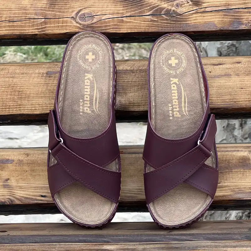 دمپایی زنانه مدل طبی دوختی کد Pe-900002