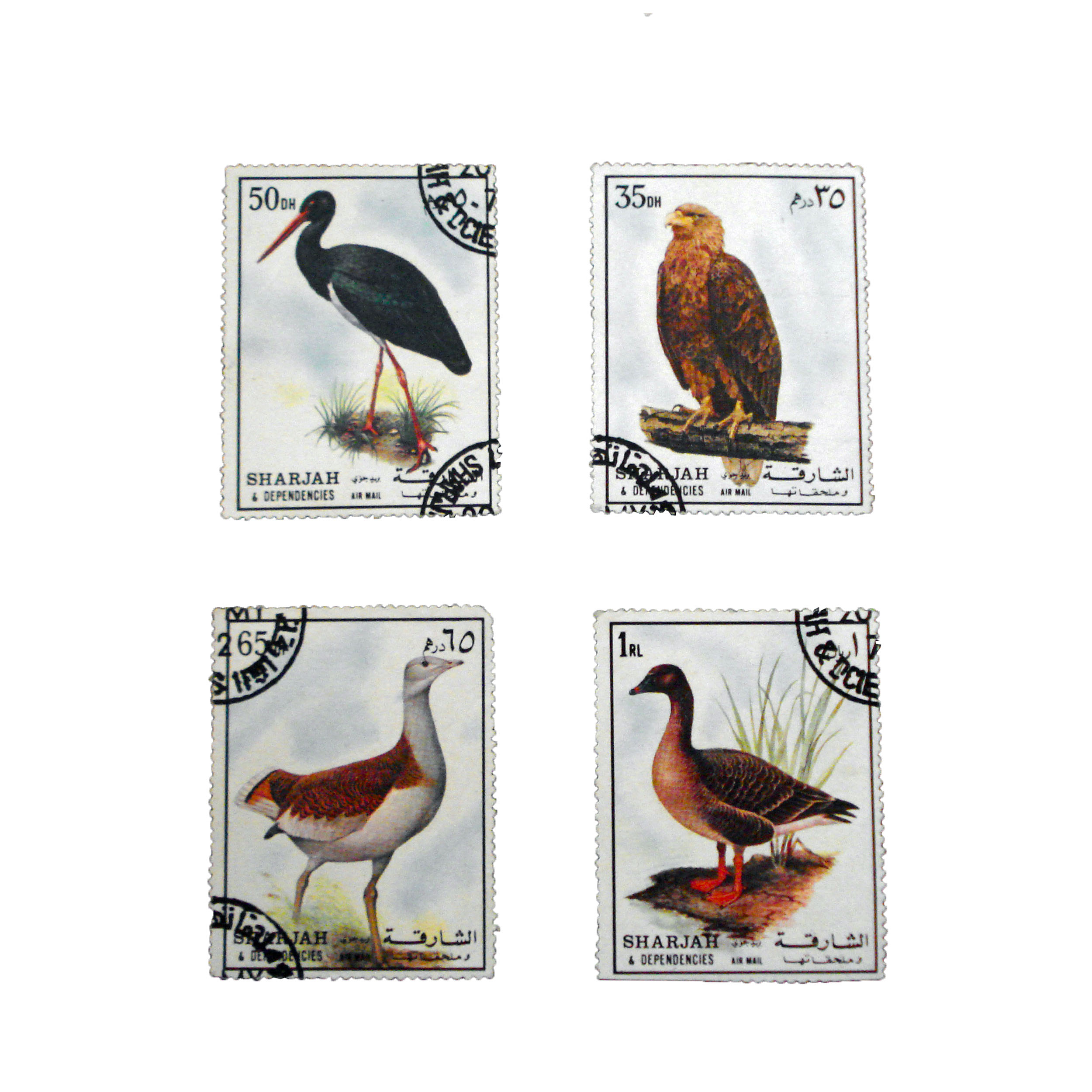 تمبر یادگاری طرح طبیعت کد mo-594 مجموعه 4 عددی