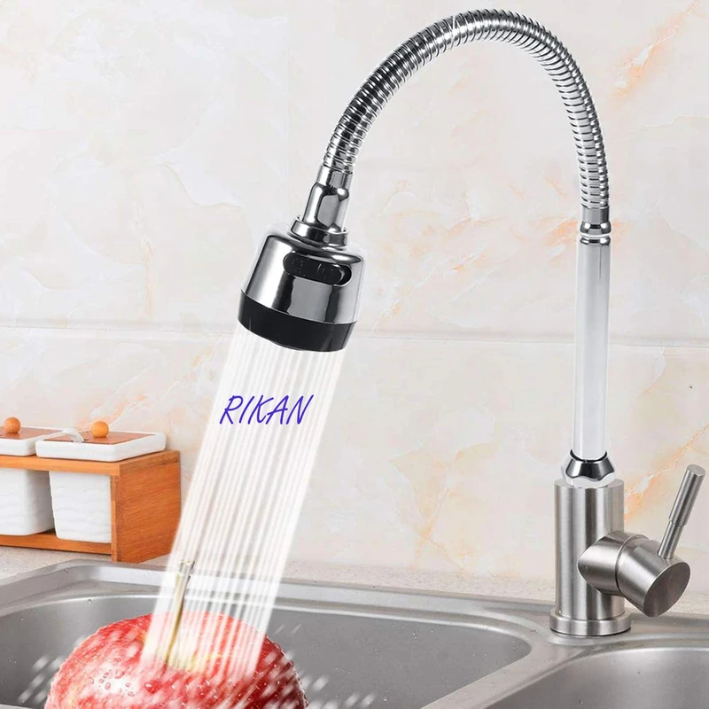 عکس شماره 4 : علم شیر ظرفشویی ریکان مدل فنری استیل سوبان