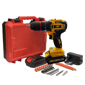 مجموعه 40 عددی پیچ گوشتی شارژی چکشی 198 ولت جاب مدل JB-198 PRO JAB