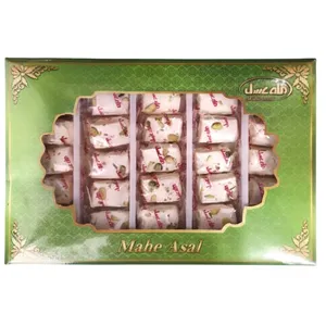 گز نوقا 10 درصد پسته ماه عسل سبز - 230 گرم