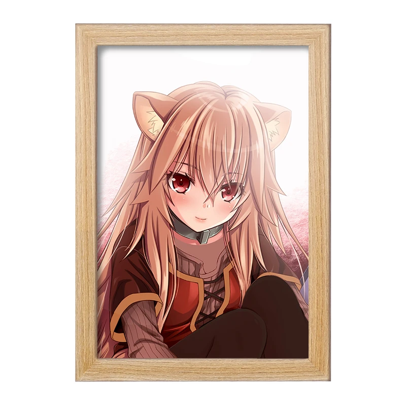 تابلو خندالو مدل رافتالیا انیمه ظهور قهرمان سپر  کد 15934