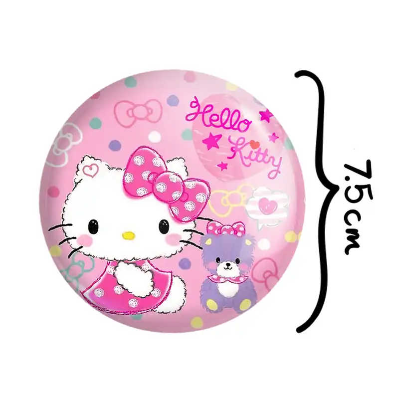 آینه جیبی خندالو مدل هلو کیتی Hello Kitty  کد 2480