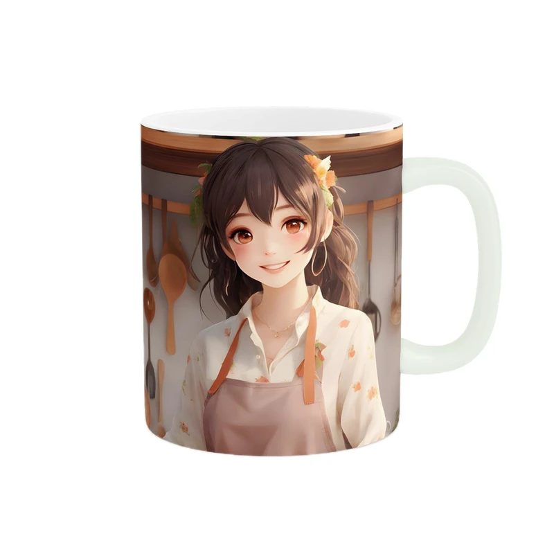 ماگ طرح دخترانه کد wall-8095