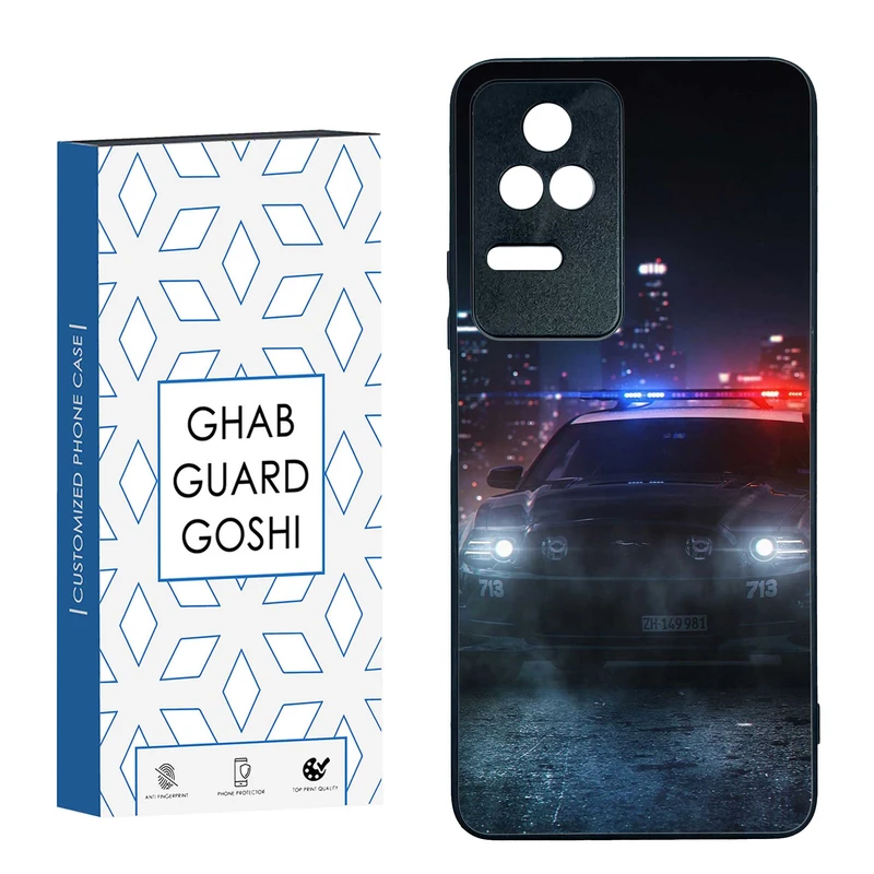 کاور قاب گارد گوشی طرح پلیسی کد TPU-139 مناسب برای گوشی موبایل شیائومی  Redmi K40S / Poco F4 5G