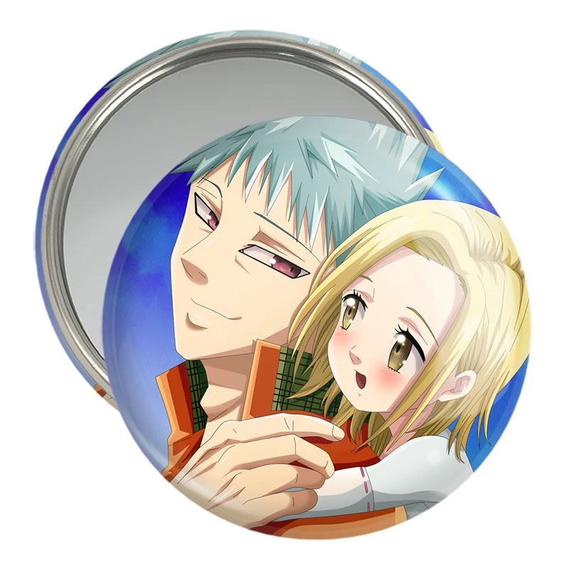 آینه جیبی خندالو مدل الین و بن انیمه هفت گناه کبیره  کد 17592