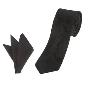 ست کراوات و دستمال جیب مردانه مدل نیوفشن کد 12