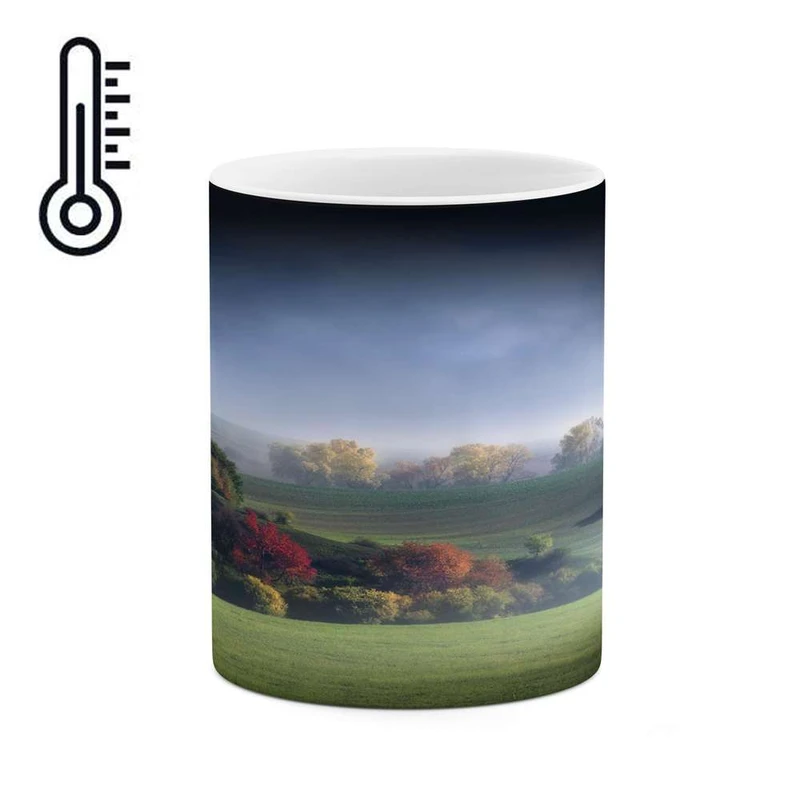 ماگ حرارتی کاکتی مدل منظره کد mgh17643