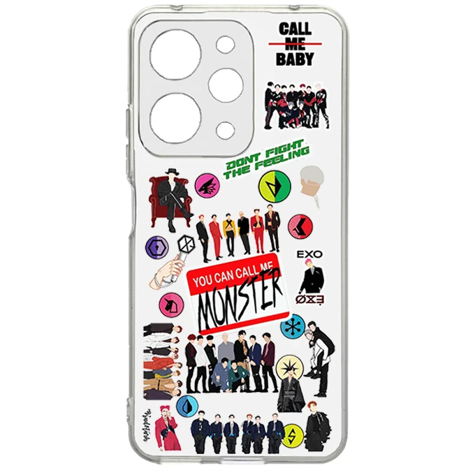 کاور طرح Exo مناسب برای گوشی موبایل شیائومی Redmi12  