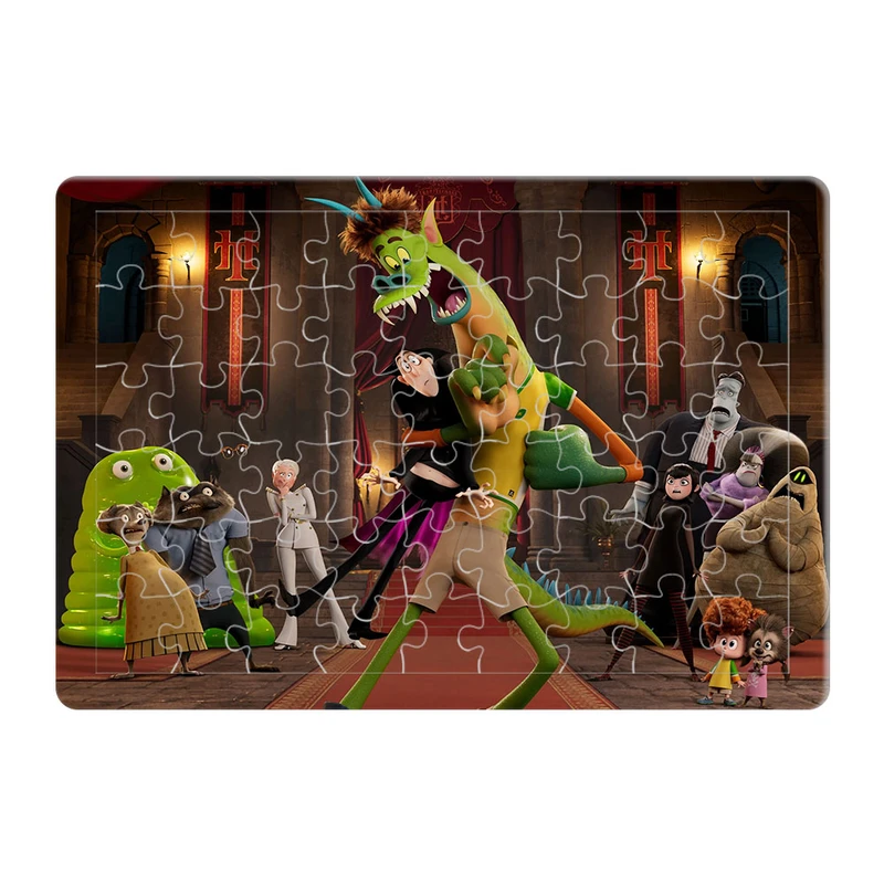 پازل 54 تکه هومرو طرح هتل ترانسیلوانیا مدل PL20