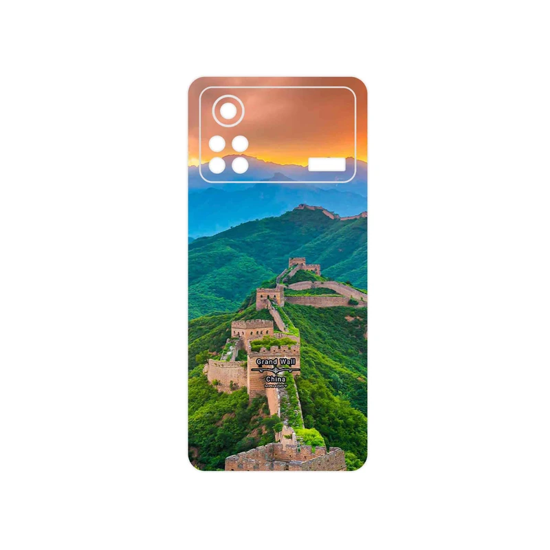 برچسب پوششی ماهوت مدل China Grand Wall مناسب برای گوشی موبایل شیائومی Poco X4 Pro 5G