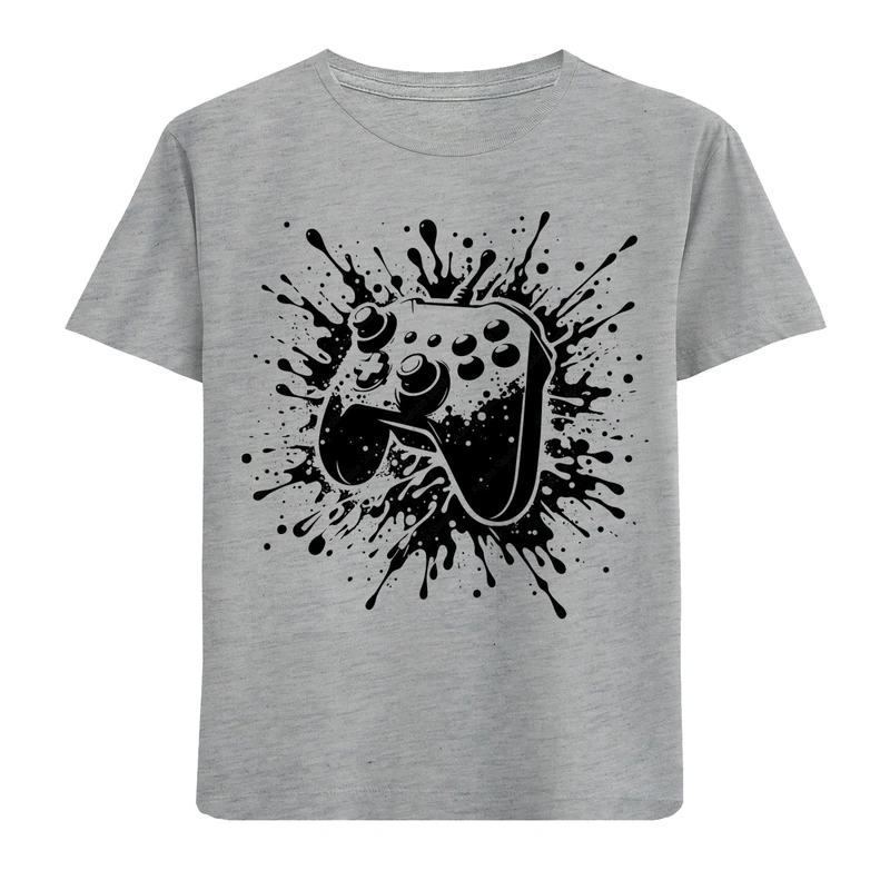 تی شرت آستین کوتاه پسرانه مدل دسته بازی F946