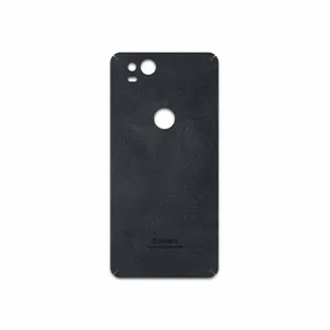 MAHOOT Graphite Buffalo Leather Cover Sticker for Google Pixel 2