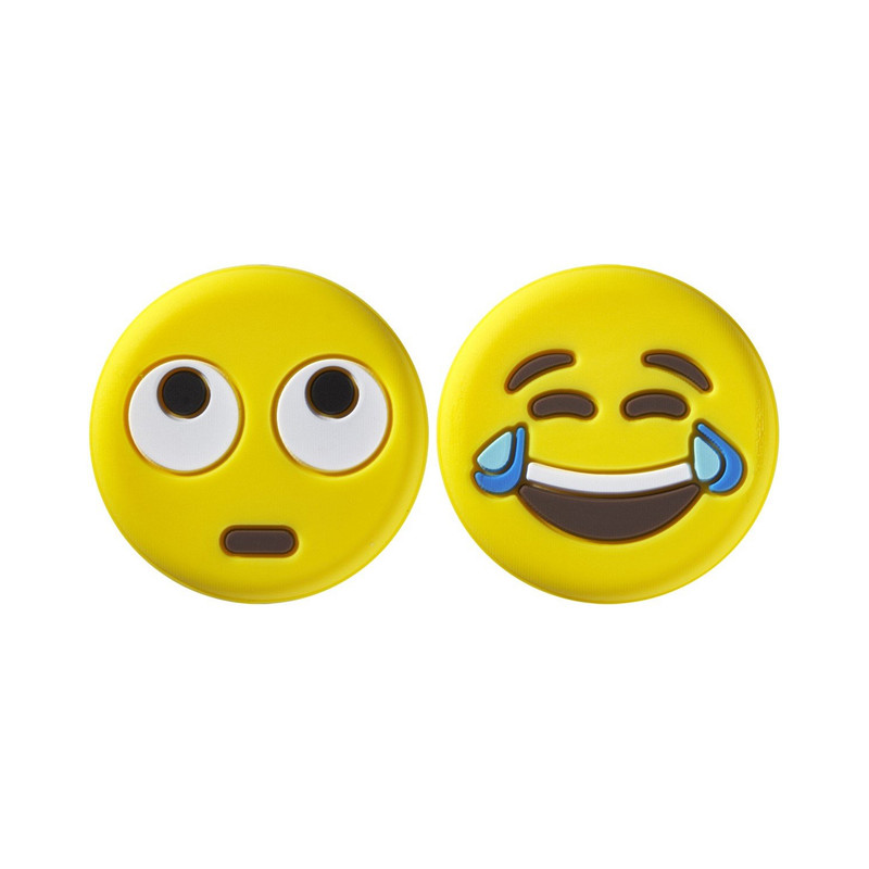 ضربه گیر راکت ویلسون مدل Emoti Eye Roll/.Crying Laughing بسته 2 عددی