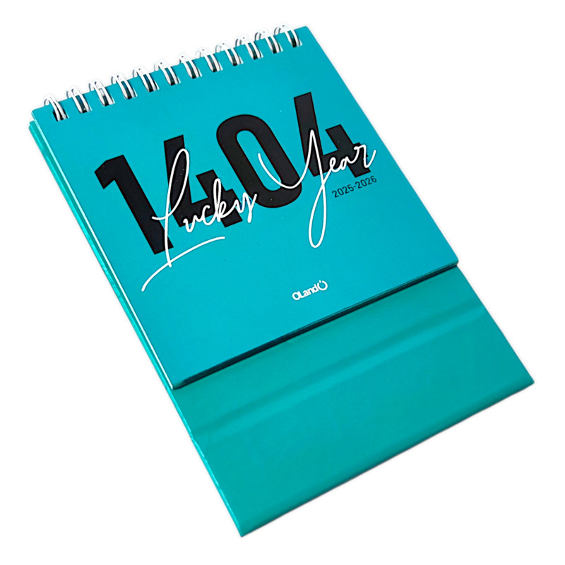 تقویم رومیزی سال 1404 اولند مدل لاکی کد 727