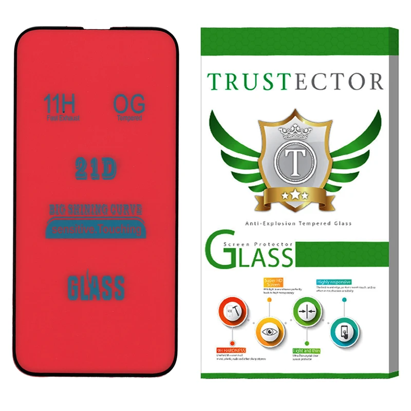  محافظ صفحه نمایش تراستکتور مدل 21D مناسب برای گوشی موبایل اپل iPhone 13 Pro Max