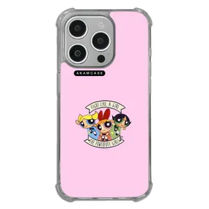 AKAM AMCWTA15PRO-POWERPUFF GIRLS16 Cover For Apple iPhone 15 Pro