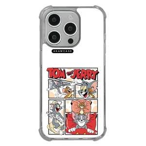 AKAM AMC-WTA15PRO-TOM & JERRY13 Cover For Apple iPhone 15 Pro