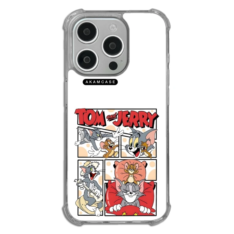 کاور آکام مدل AMC-WTA15PRO-TOM & JERRY13 مناسب برای گوشی موبایل اپل iPhone 15 Pro