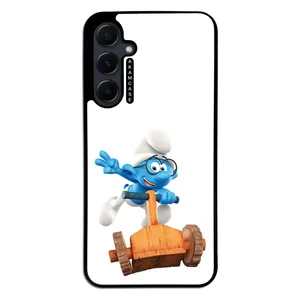 AKAM AMC-WSGA55-SMURFS-17 Cover For Samsung Galaxy A55