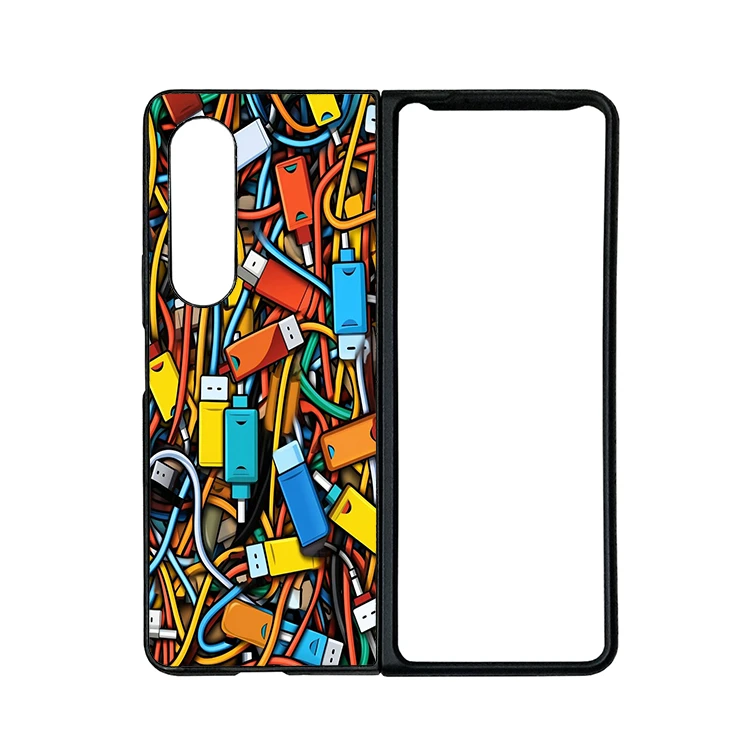 کاور گالری وبفر طرح قاب کابل ها مناسب برای گوشی موبایل سامسونگ galaxy z fold 4