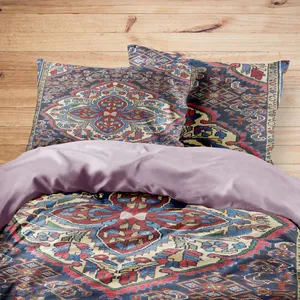 سرویس روتختی مدوپد طرح فرش همدان مدل C-Hamedan60 یک نفره 4 تکه