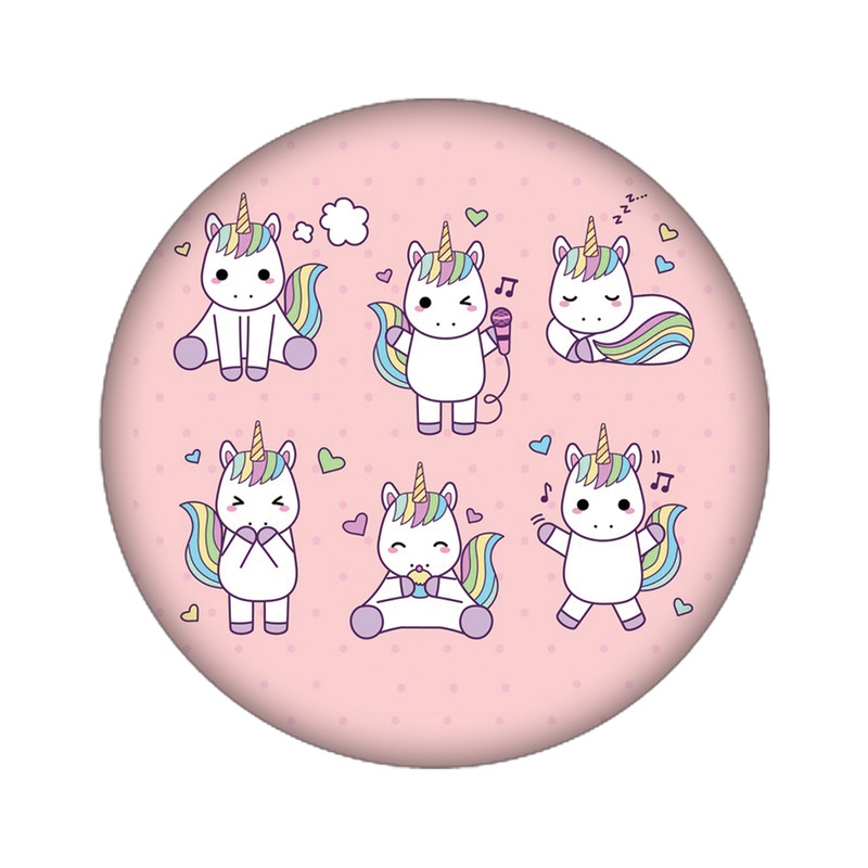 استیکر تزئینی موبایل مدل یونیکورن کد 3389