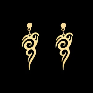 گوشواره طلا 18 عیار زنانه آمانژ کد D10220