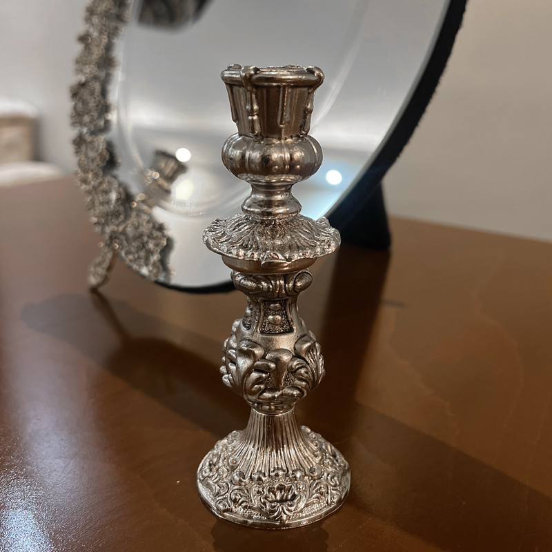 آینه و شمعدان مدل دیانا مجموعه 3 عددی