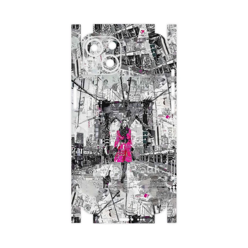 برچسب پوششی ماهوت مدل Collage of Catwalk Bridge-FullSkin مناسب برای گوشی موبایل اپل iPhone 13