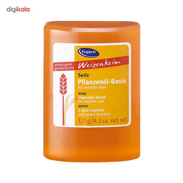 صابون شستشو کاپوس مدل Wheat Germ وزن 125 گرم صابون شستشو کاپوس مدل Wheat Germ وزن 125 گرم
