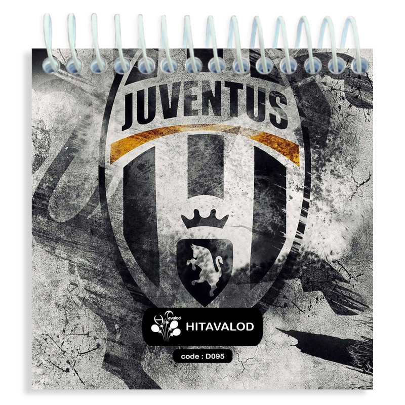 دفترچه یادداشت 60 برگ مدل یوونتوس کد D095