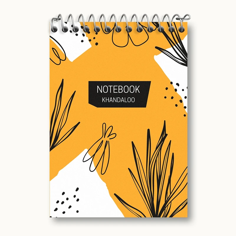 دفتر یادداشت 50 برگ خندالو مدل مینیمال کد N165