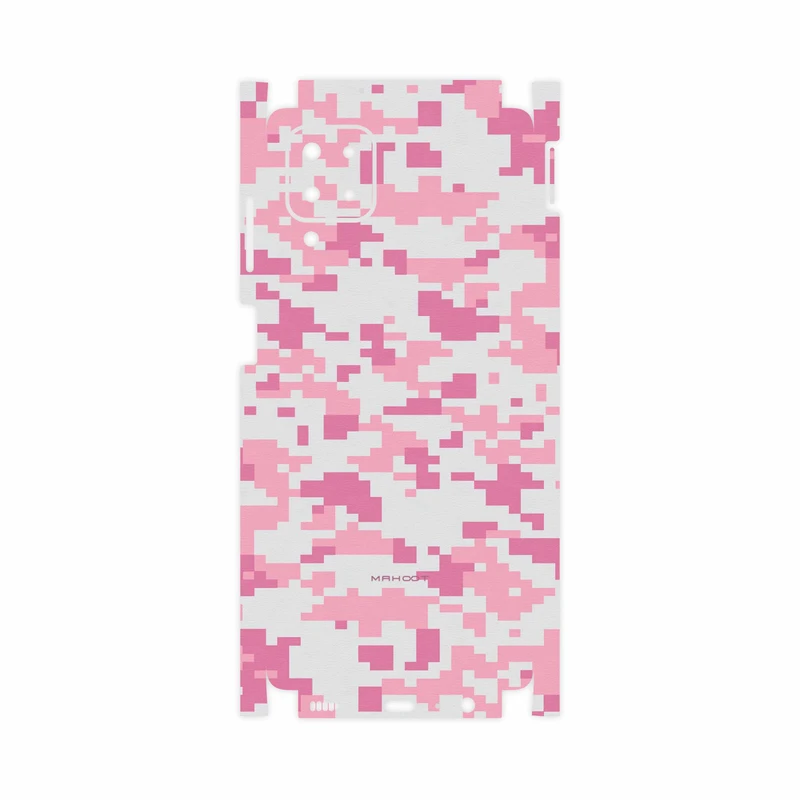 برچسب پوششی ماهوت مدل Army-Pink-pixel-FullSkin مناسب برای گوشی موبایل سامسونگ Galaxy M12