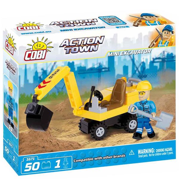 ساختنی کوبی مدل Mini Excavator ساختنی کوبی مدل Mini Excavator
