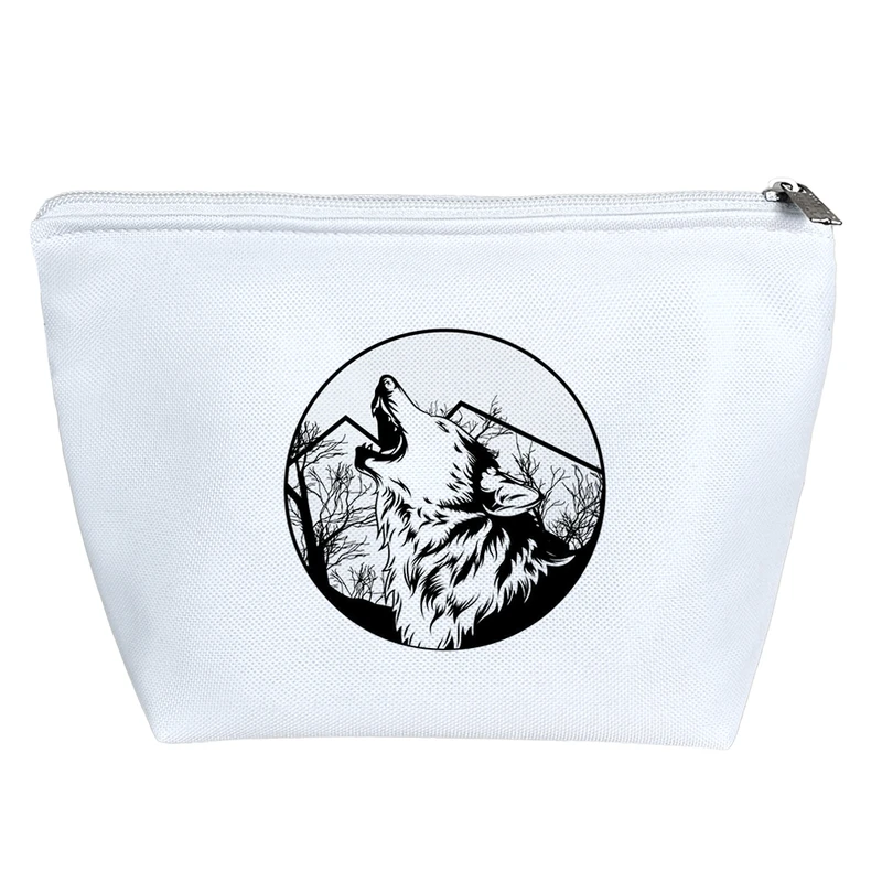 کیف لوازم آرایش دخترانه خندالو مدل گرگ کد 6213