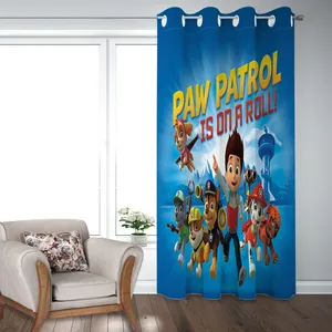  پرده هزاردستان طرح سگهای نگهبان مدل par800 سایز 300x150 سانتی متر 