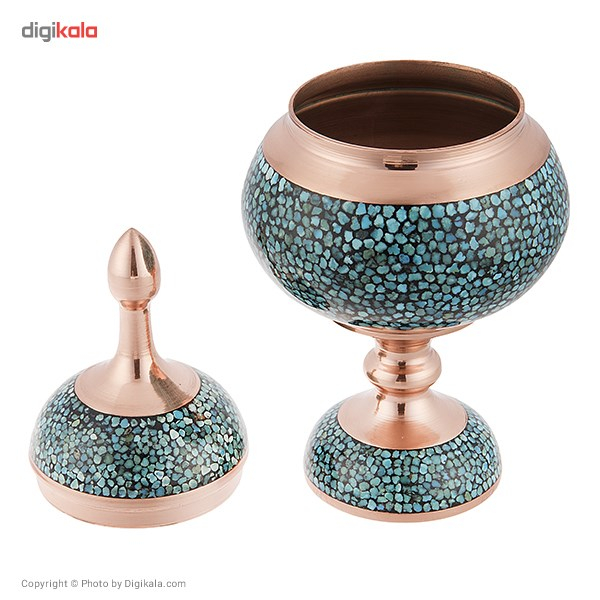 شکلات خوری فیروزه کوب کارگاه رستا ارتفاع 20 سانتی متر