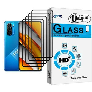 AFS Unique Glass MIX004 Screen Protector For Xiaomi Poco F3 Pack Of 4