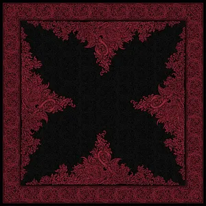 رومیزی ترمه حسینی طرح آواز قو