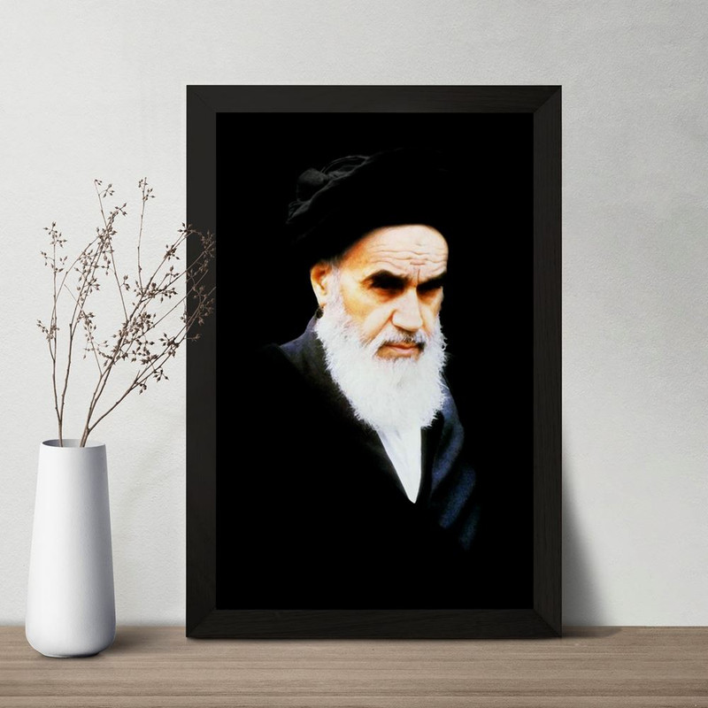 تابلو خندالو مدل امام خمینی (ره)  کد 2549