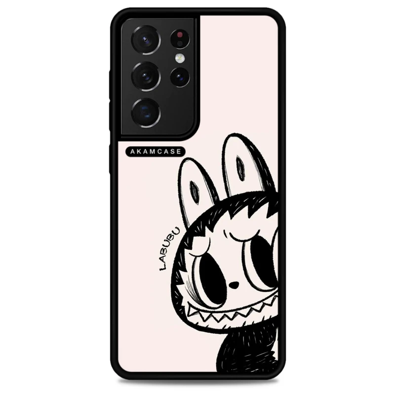 کاور آکام مدل AMC-WSGS21U-LABUBU-17 مناسب برای گوشی موبایل سامسونگ Galaxy S21 Ultra