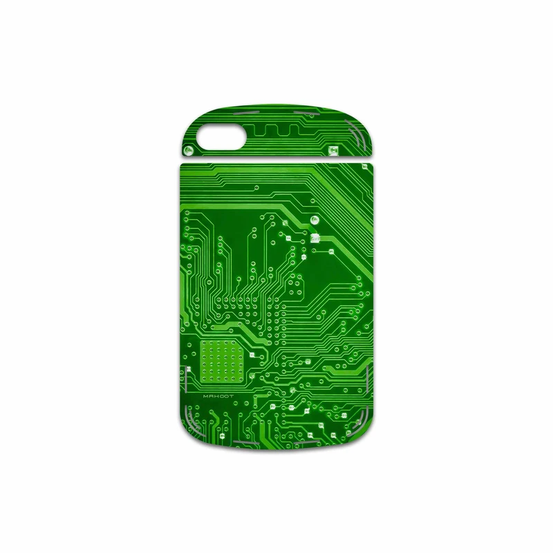 برچسب پوششی ماهوت مدل Green Printed Circuit Board مناسب برای گوشی موبایل بلک بری Q10