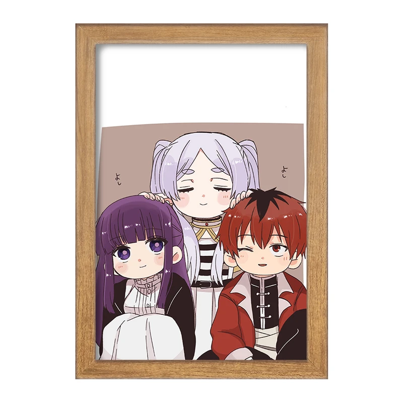 تابلو خندالو مدل اشتارک، فریرن و فرن انیمه فریرن کد 33883