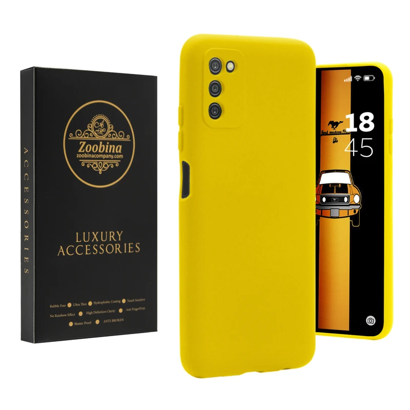 کاور زوبینا مدل سیلیکون مناسب برای گوشی موبایل سامسونگ Galaxy A02S / A03S