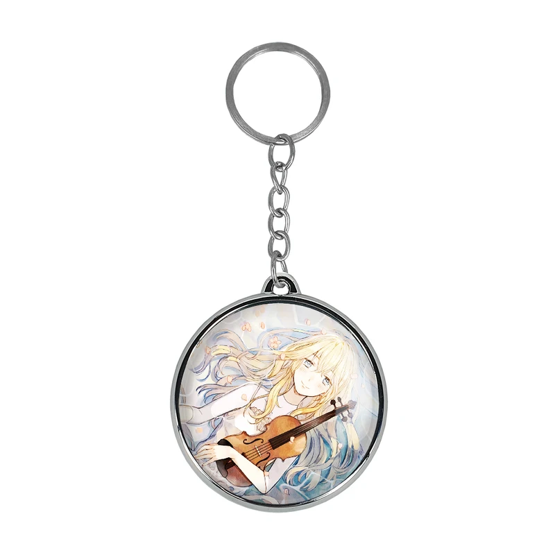 جاکلیدی خندالو طرح کائوری انیمه دروغ تو در آوریل مدل دوطرفه کد 3246032461